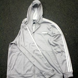 adidas Essentials 3 Stripes Fleece Hoodie
